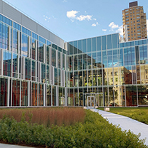 Exterior photo of Higgins Center