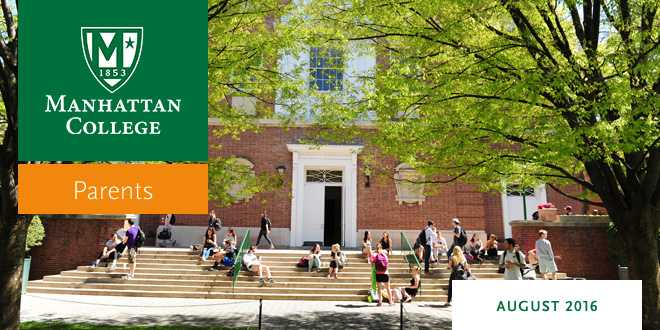 Manhattan College Parents' Connection Masthead