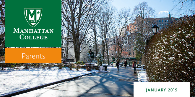 Manhattan College Parents' Connection Masthead
