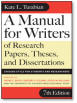 Turabian manual cover